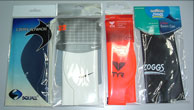 Picture of Packaged Latex and Silicone Swim Cap